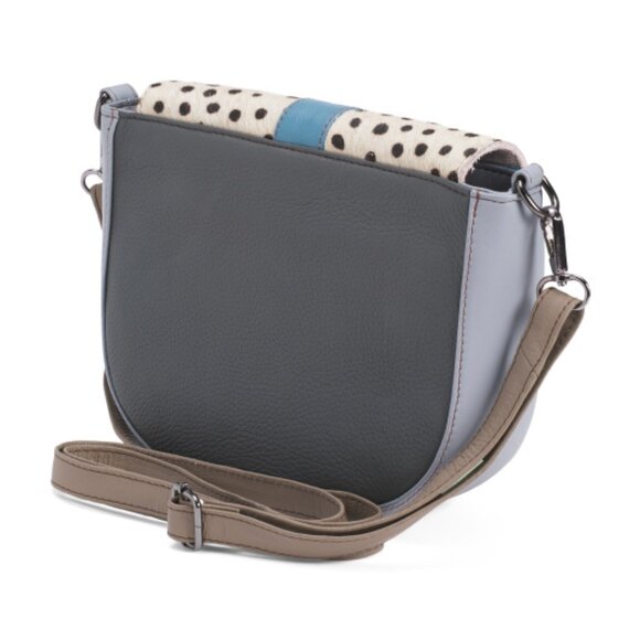 SORUKA Leather Dream Animal Print Crossbody - Picture 4 of 5